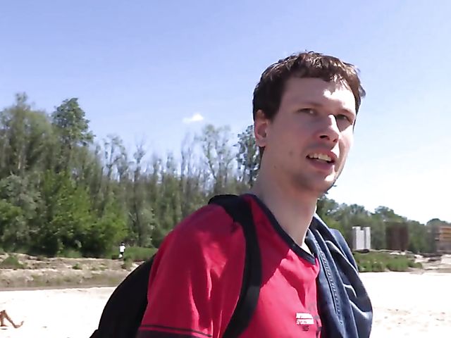 Nudist beach sex with gorgeous Kasia