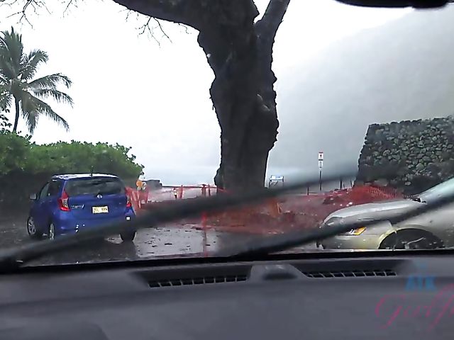 Footjob in car and sex at home with Hime Marie 