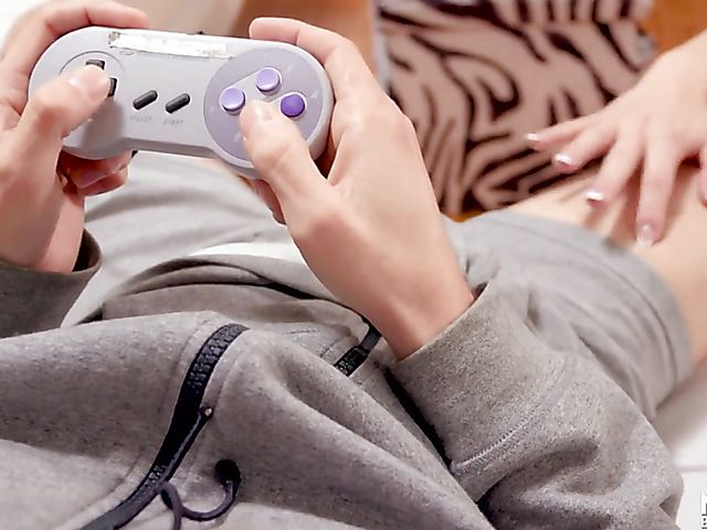 Blonde MILF blowjob POV featuring Laura Bentley