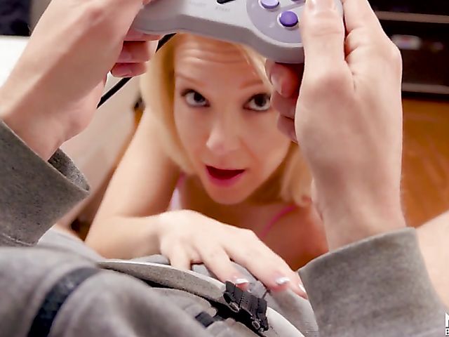 Blonde MILF blowjob POV featuring Laura Bentley