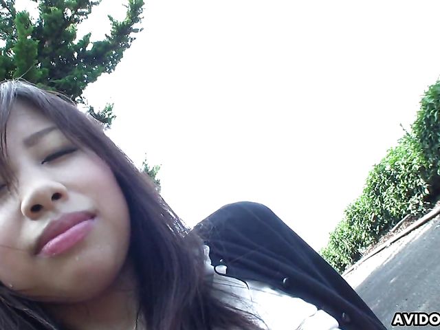 Public Japanese pissing with Karin Asahi