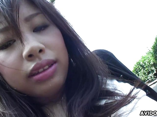 Public Japanese pissing with Karin Asahi