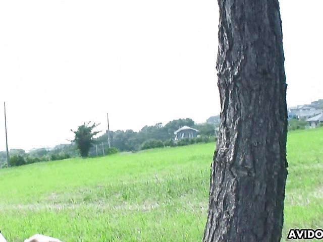 Public Japanese pissing with Karin Asahi