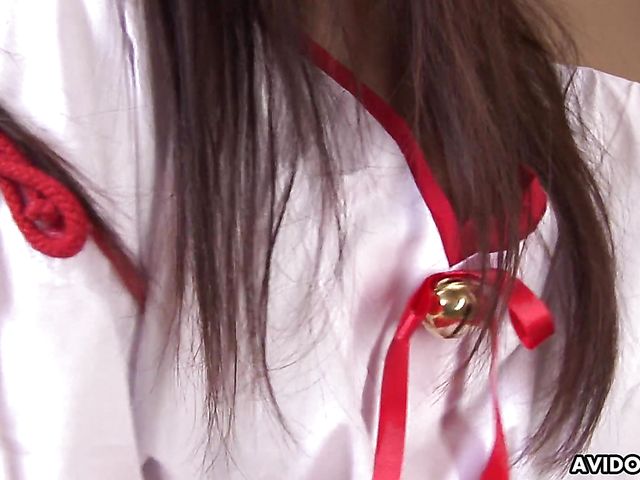 Hairy masturbation with sexy geisha Kimisima Saeko