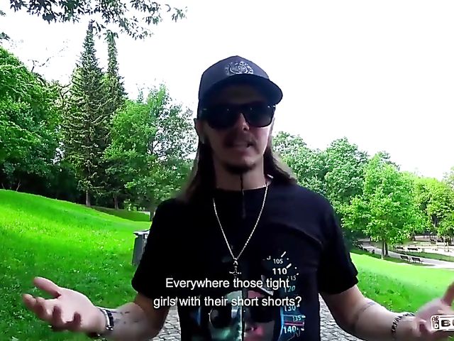 Public sex with lovely amateur girl Charly