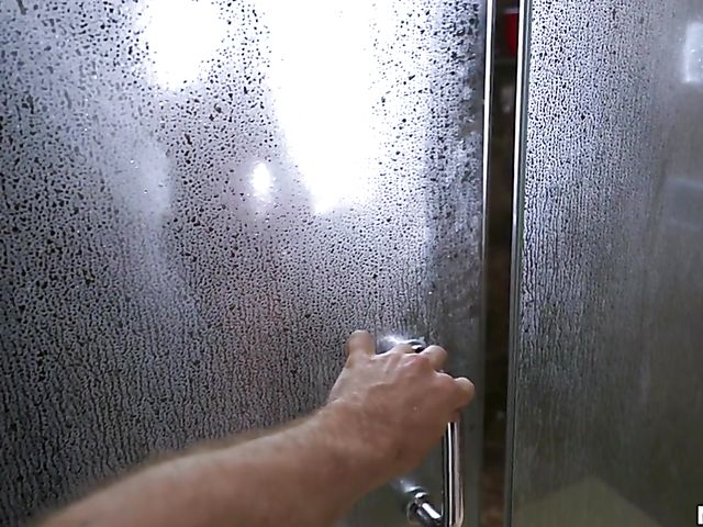 POV anal in the bathroom with naughty Maya Bijou