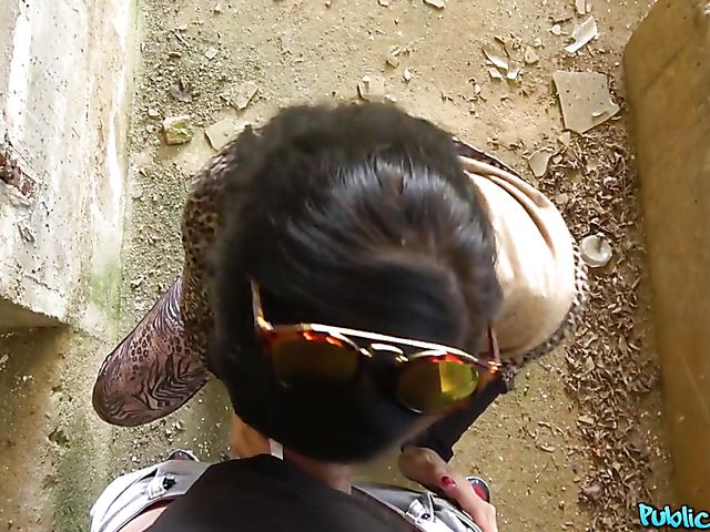 Raven haired Isabel Dark gets talked into sex