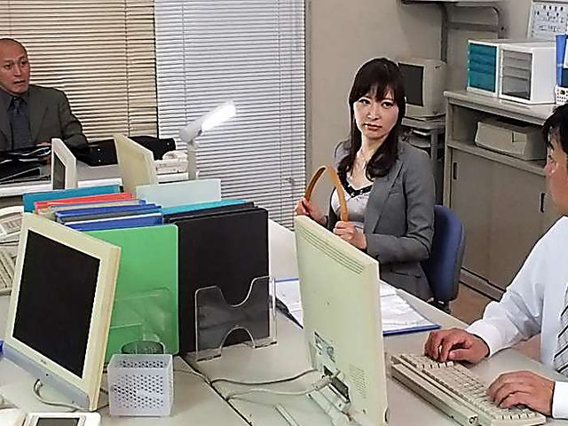 Office blowjob from a cock loving Japanese girl