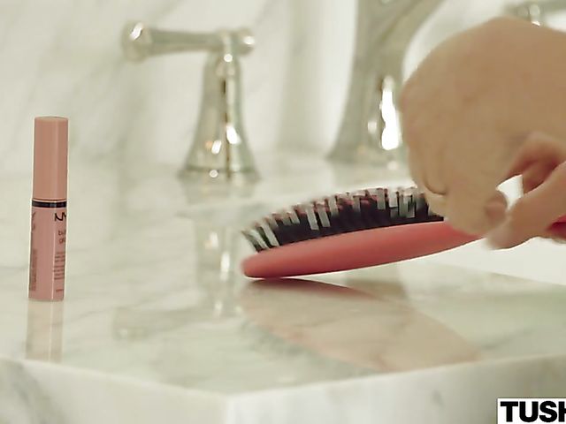 Little Caprice anal with a lucky guy 