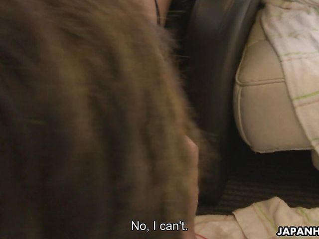 Bottle insertion with three Japan girls