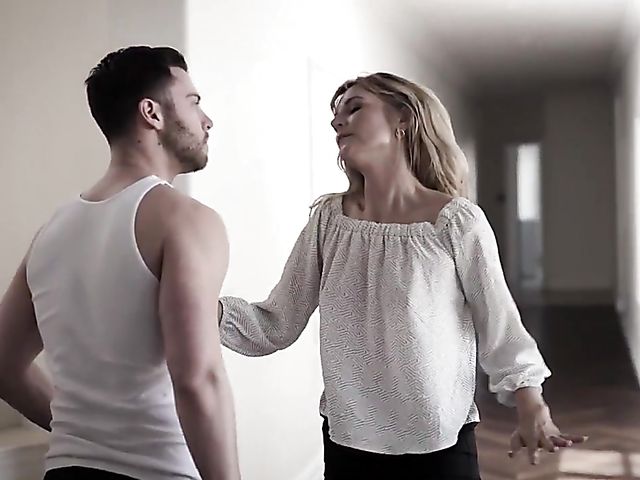 Casey Calvert shares a cock with horny mom Mona Wales  