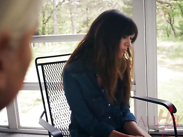 Busty lesbian  Bridgette B takes advantage of Shyla Jennings