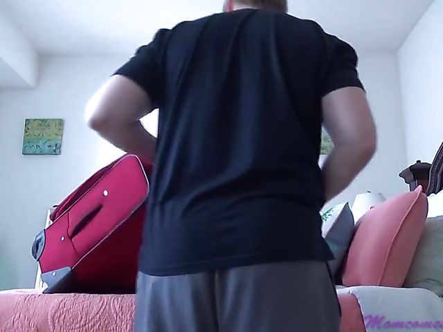 Shy boy has sex with his big tits stepmom Brianna Beach 