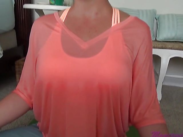 Busty stepmom Brianna Beach seduces her stepson into fucking