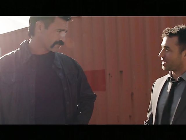 Hardcore threesome with Lily Love and dirty creampie