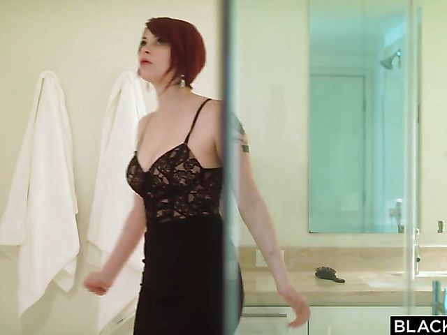 Bree Daniels - Black cock loving redhead with nice boobs