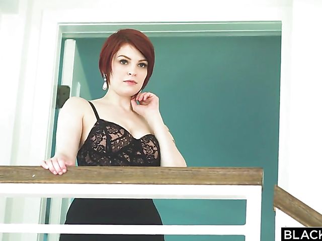 Bree Daniels - Black cock loving redhead with nice boobs