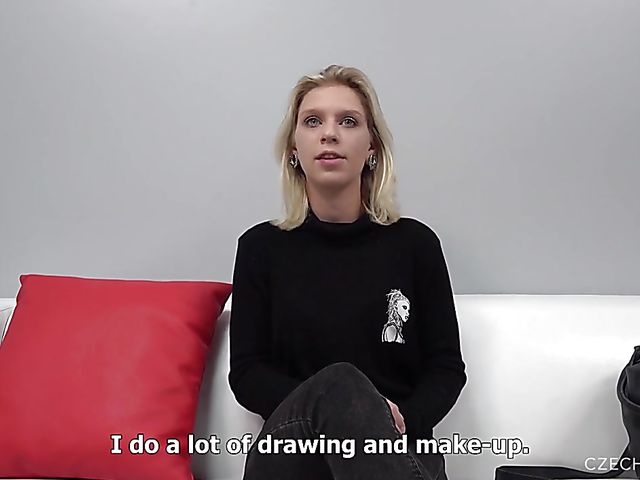 Czech casting with 20-year-old cutie Vendy