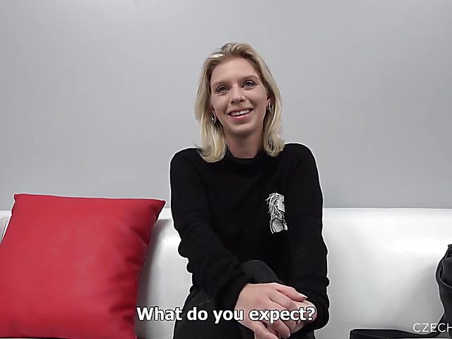 Czech casting with 20-year-old cutie Vendy