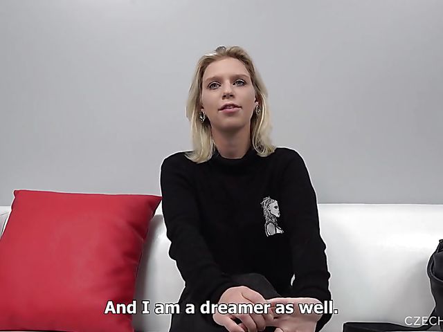 Czech casting with 20-year-old cutie Vendy