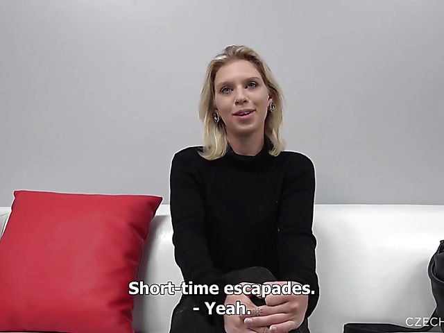 Czech casting with 20-year-old cutie Vendy