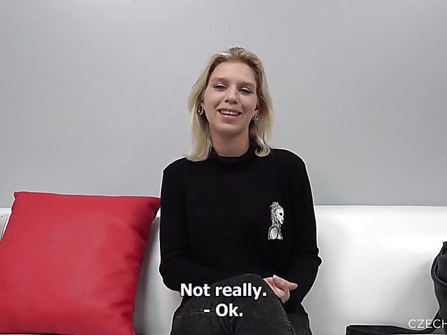 Czech casting with 20-year-old cutie Vendy
