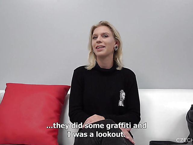 Czech casting with 20-year-old cutie Vendy