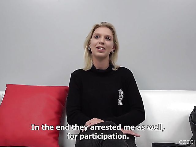 Czech casting with 20-year-old cutie Vendy