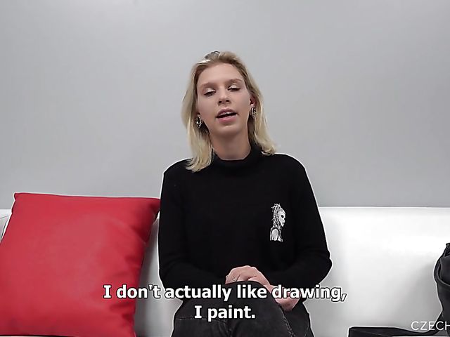 Czech casting with 20-year-old cutie Vendy