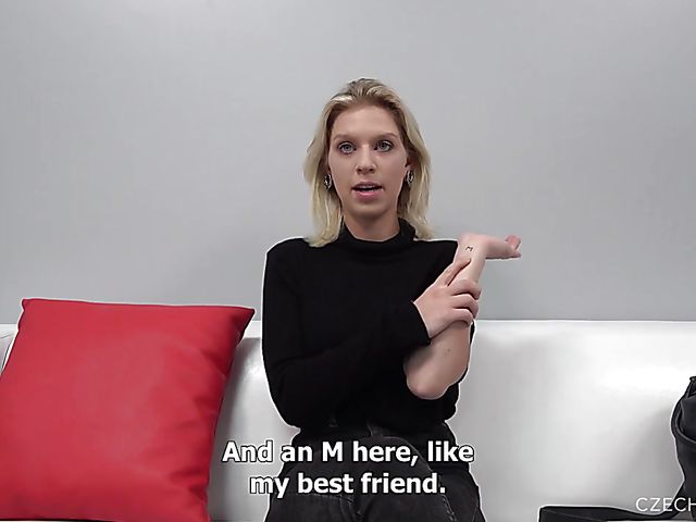 Czech casting with 20-year-old cutie Vendy