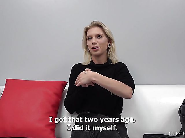 Czech casting with 20-year-old cutie Vendy