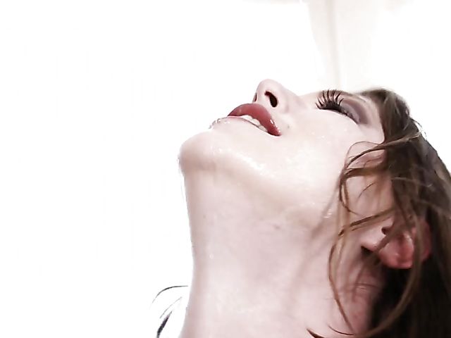 A proper deep throat by dirty Ella Nova