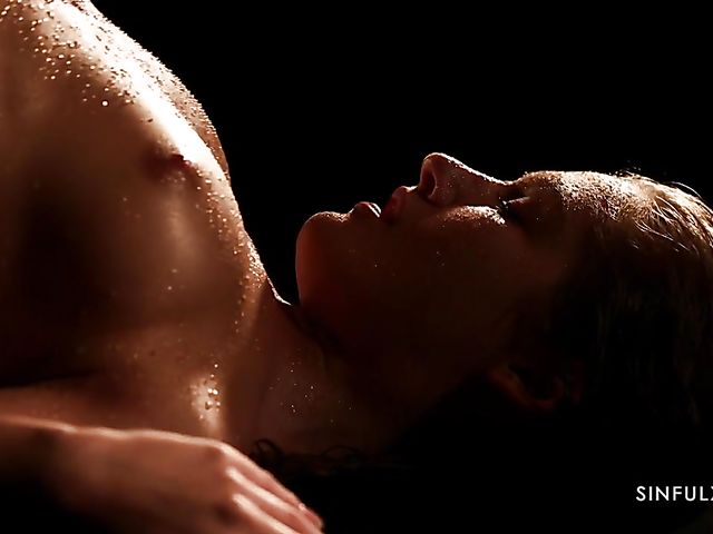 Erotic lesbian scenes with Llexi Dona and Tiffany Tatum