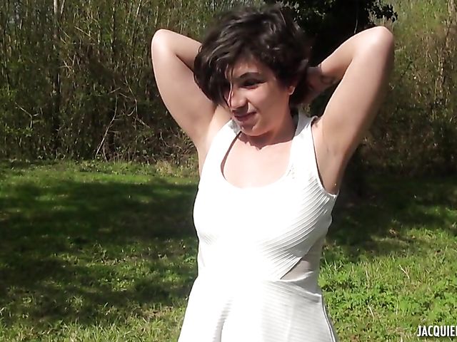 Outdoor anal with French lady Anastasia