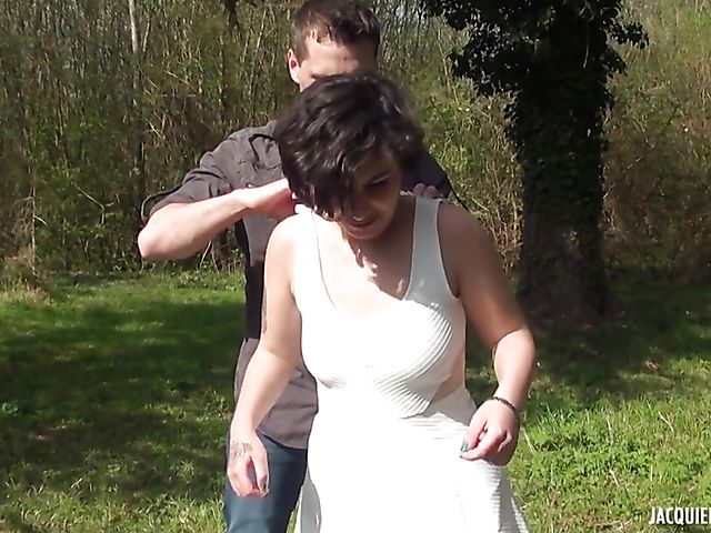 Outdoor anal with French lady Anastasia