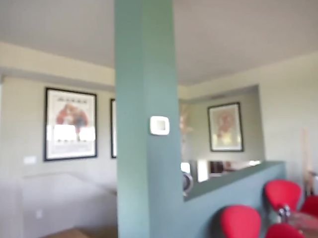 Huge tits MILF in latex makes her boyfriend cum