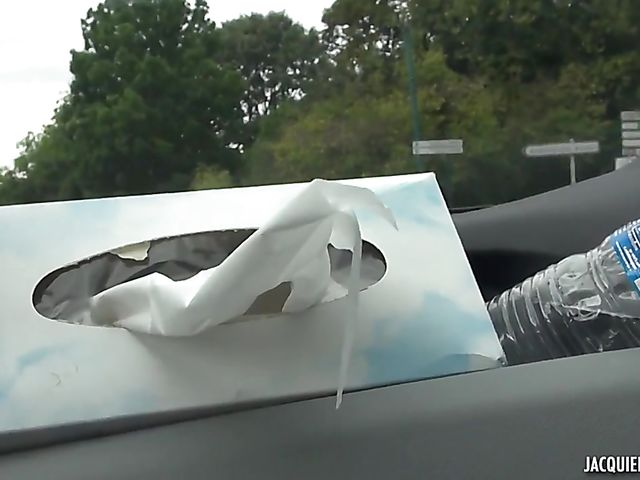 Car blowjob and outdoor sex with teen Lina