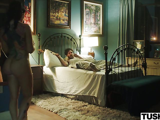 Big tits anal threeway with Abigail Mac and Lena Paul