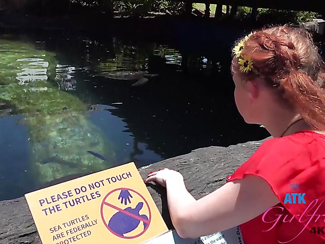 PInk pussy redhead Athena gets fingered in her car