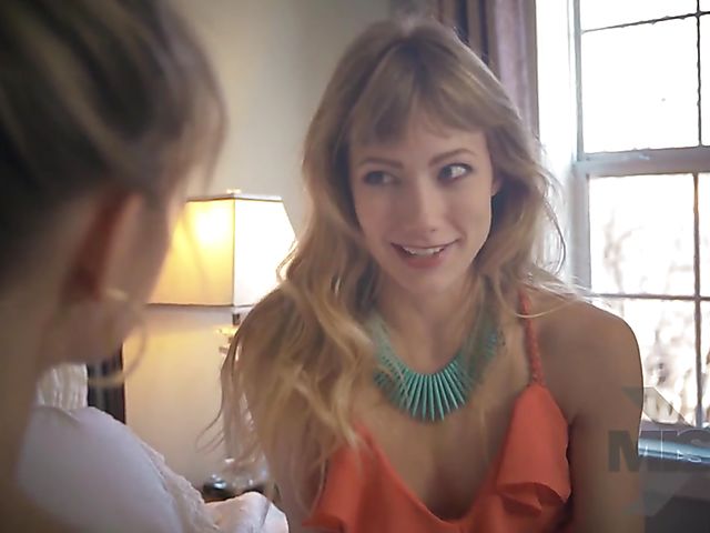 Ivy Wolfe - From lesbian trib to dick riding