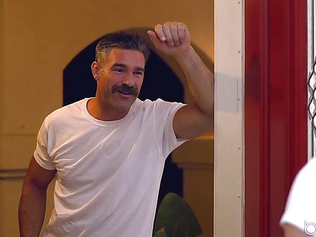 Lily Love swimming naked and fucking in the evening