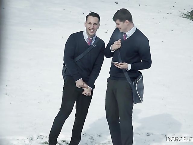 Double penetration with lovely student Lilu Moon