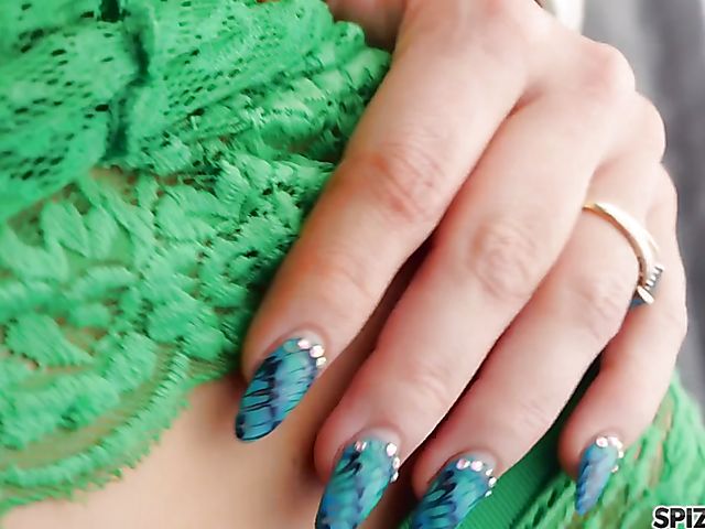 Interracial footjob and fuck with big booby MILF Savana Styles 