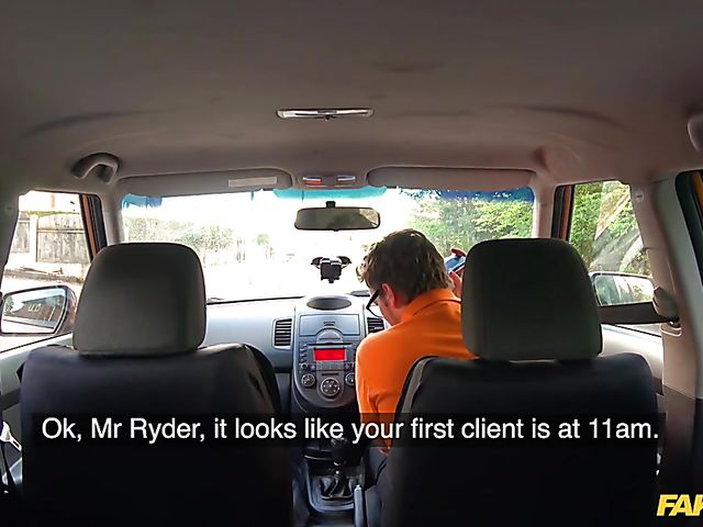 Big tits chubby girl Crystal Smith learns to drive