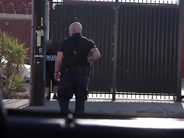 Two teens Gina Valentina and Honey Gold gets punished by a police officer