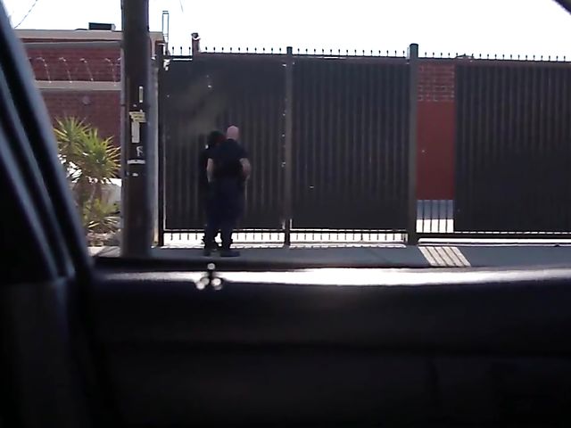 Two teens Gina Valentina and Honey Gold gets punished by a police officer