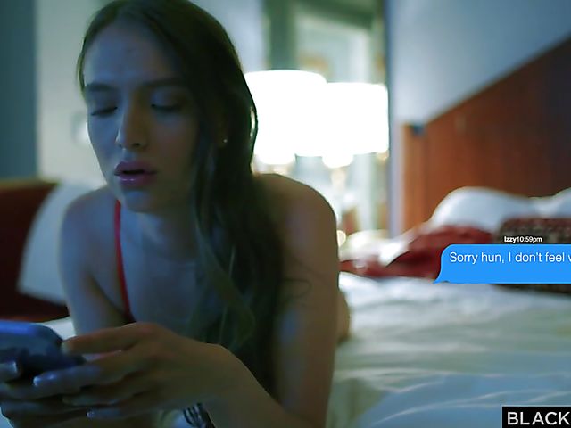 Hardcore interracial scene with nice Izzy Lush