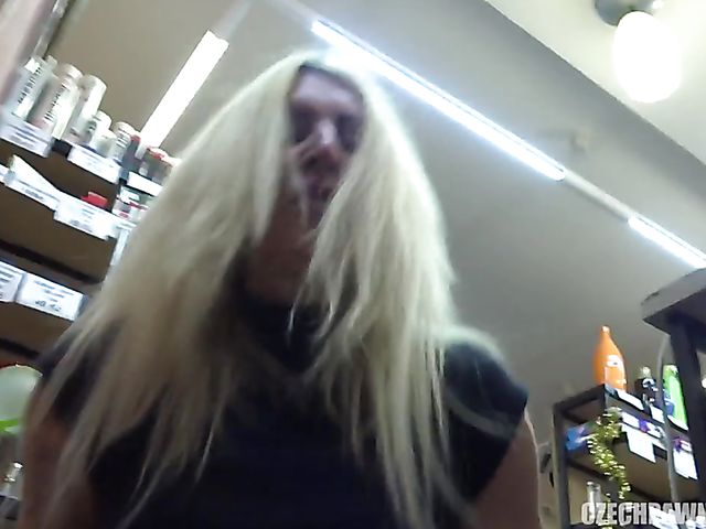 Pawn shop fuck with a horny czech slut