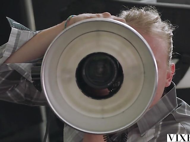 Stunning blonde Athena Palomino has sex with a tattooed boxer   