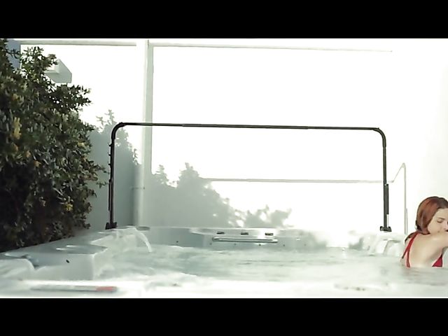 Lesbian shower threesome with Amarna Miller